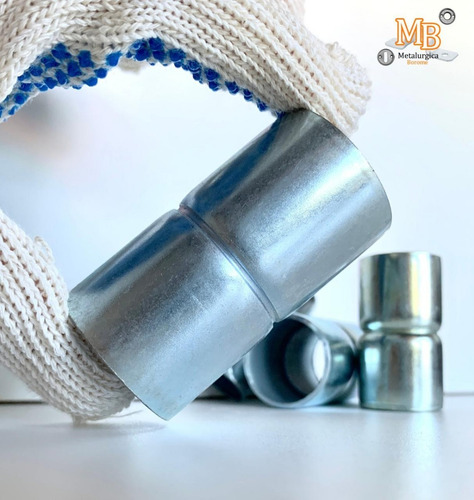 Union Cupla Hierro 5/8 Para Caño Metalico Conector X 5 Unid