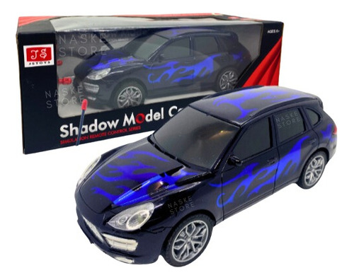 Auto 4x4 Shadow Control Remoto Luces Deportivo Radio Pila