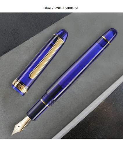 Platinum Pen Pluma Estilográfica 3776 Century Chartres Blue