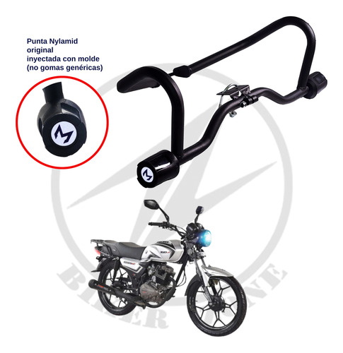 Slider Protector Reforzado Para Motocicleta Veloci Drako 150