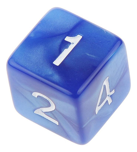 4 X 10 Piezas De Varios D6 D10 D12 D20 D&d Azul Azul Azul 16