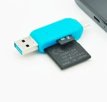 Comprar Adaptador Otg Usb Macho A Micro Usb Macho Lector De Tarjeta
