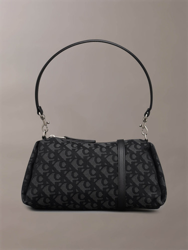 Bolsa Shoulder Negra Calvin Klein De Mujer