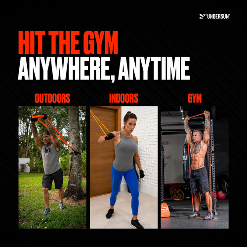 Conjunto De 5 Faixas De Exercícios Resistance Loop Undersun