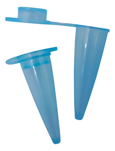 Microtubo Pino Reduzido Flaco 0,65ml Azul Pct Com 1000 Unds Leaolabor