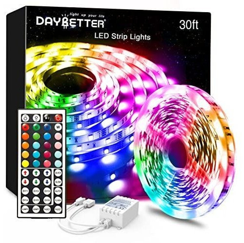 Daybetter Led Lights 30ft, Led Strip Lights With Sbw9g