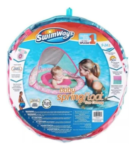 Swimways Toldo Flotante De Primavera Para Bebé, Unicornio Si