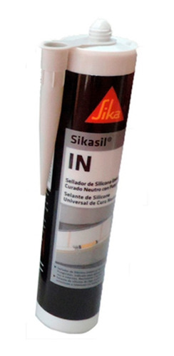 Sellador Silicona Sika Neutra Transparente Caja X 12 Tubos