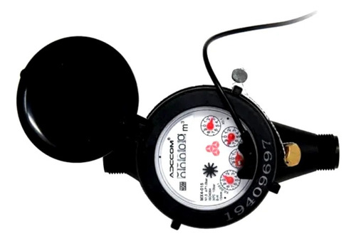 Medidor Agua Potable Mx4 1 1/2 Plástico - Chorro Múltiple