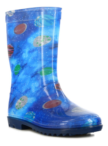 Bota De Lluvia Niño Croco Kids Galaxy 070.k0202