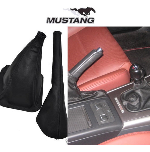 Funda Palanca Cambios/freno Cuero Ford Mustang 87-93