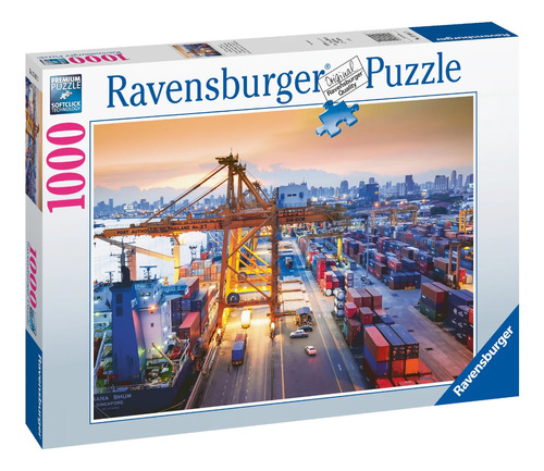 Puzzle 1000 Pz Puerto De Hamburgo Ravensburger 170913