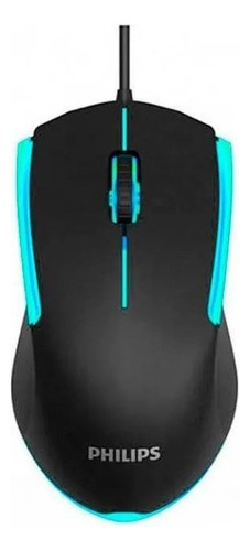 Mouse gamer de juego Philips  Momentum SPK9314 G314 negro