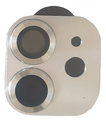 Protector De Cámara De Vidrio + Aluminio Para iPhone 12 