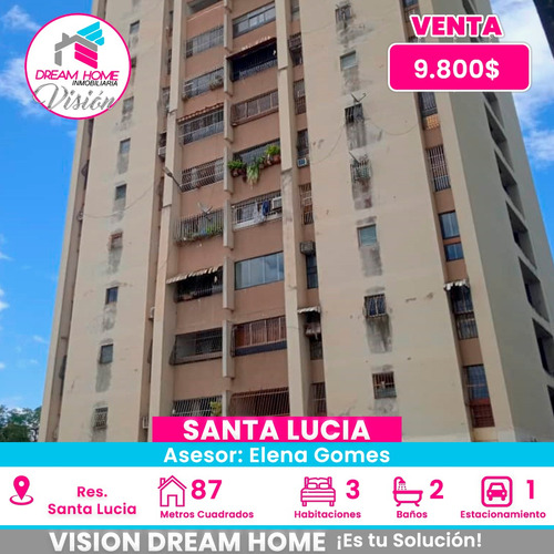 Venta De Apartamento En Res Santa Lucía, Santa Lucía 