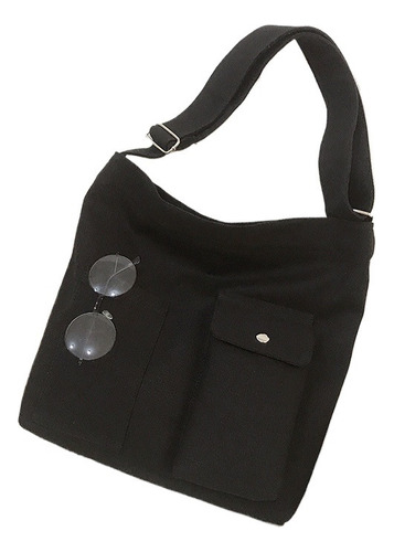 Bolso Bandolera Simple Bolso Bandolera Casual De Lona