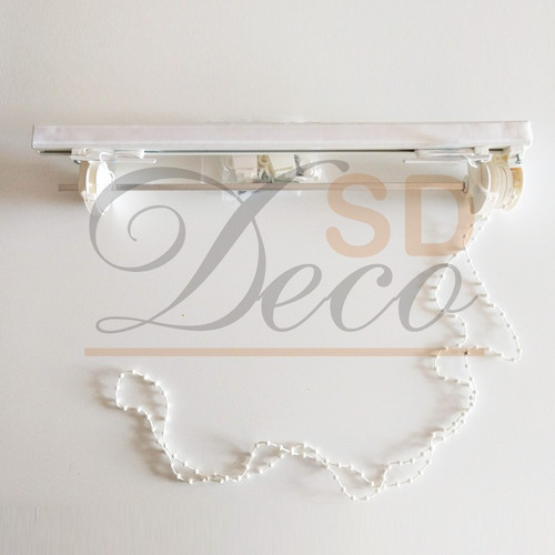 Cortinas Romanas Sistema A Cadena Plástica - Sd Deco