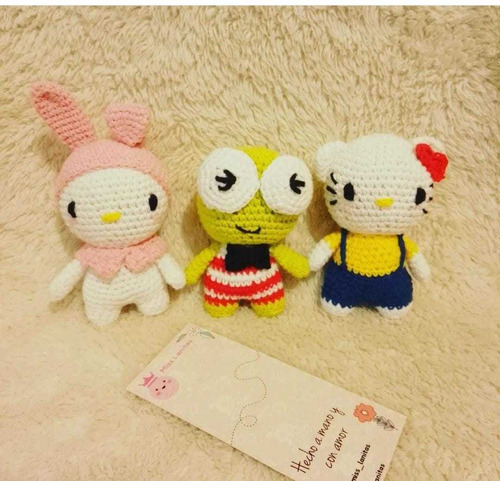 Kitty Y Sus Amigos Amigurumi