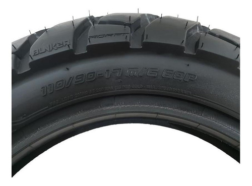Par Pneu E Câmara 110/90-17 E 90/90-18 Bunker Titan150 Sport