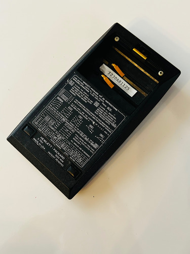 Calculadora Científica Hp-35 Com Fonte Original Raríssima!! Preto (Usado)