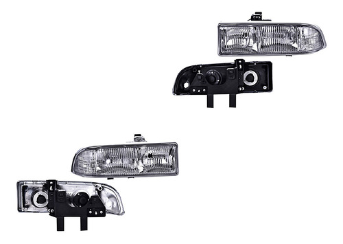 Kit Faros Delanteros Chevrolet Blazer 98/01 Depo