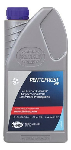 Anticongelante Azul Pentofrost Pentosin 8114117 1.5 Lt