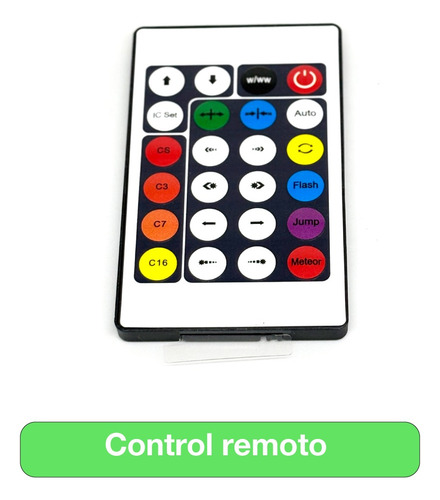 Cinta Led Luces Rbgic Usb Itd Control + Aplicación Ip65 10mt