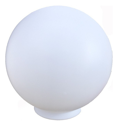 Globo Plástico Polietileno Esférico 15x30 Branco