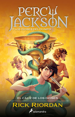 Percy Jackson: Cáliz de los dioses, El: Blanda, de Riordan, Rick., vol. 6.0. Editorial Salamandra, tapa blanda, edición 10/10/2023 en español, 2023