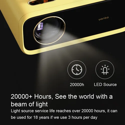 Para Proyector Led Doméstico Portátil Wanbo Global X1-mini