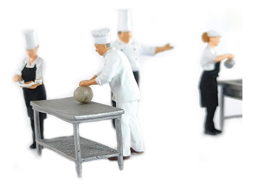 Figuras De Cocinero Chef Figuras De Chef De Chef Negro