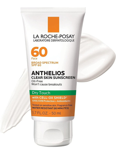 La Roche-posay Anthelios Clear Skin SPF 60 sunscreen 50mL