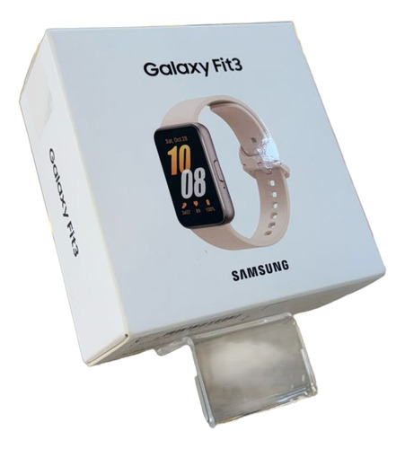 Smartwatch Samsung Galaxy Fit3 Branco Mesh Rosa-claro Rosa-claro