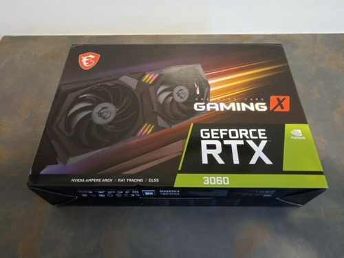 Imagen 2 de 4 de Msi Geforce Rtx 3060 Gaming X 12gb Gddr6