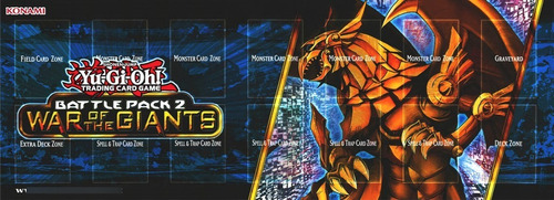 Yugioh Playmat, War Of The Giants Battle Pack 2 Dragon A Ra