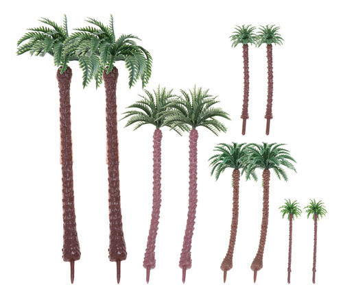 Maceta De Bonsái Con Forma De Palmera, 10 Unidades