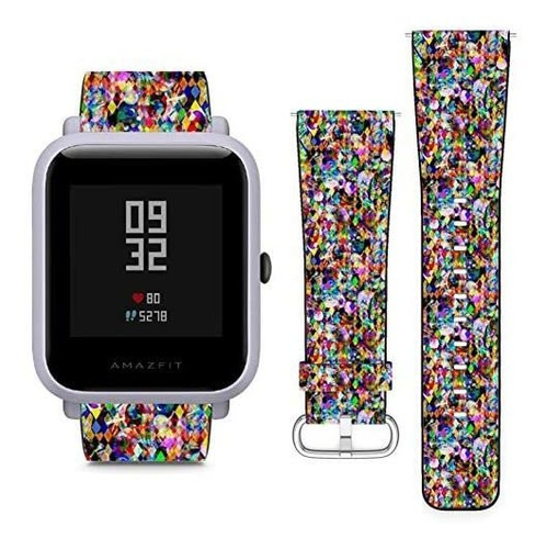 Imagen 1 de 3 de Compatible Con Amazfit Bip Reemplazo // 20 Mm Correa De Cuer
