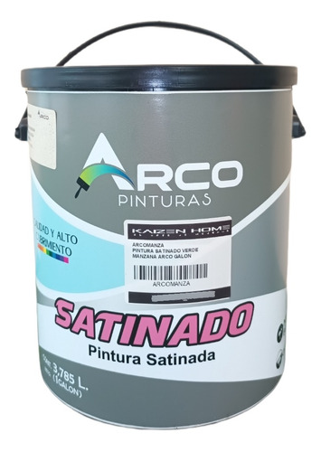 Pintura Satinada Arco Lila