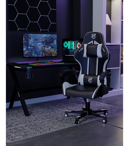 Cadeira Gamer Reclinável 135° Goldentec Gt Vozão