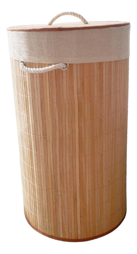 Cesta De Almacenamiento De Ropa Sucia De Bambú, Cesta De