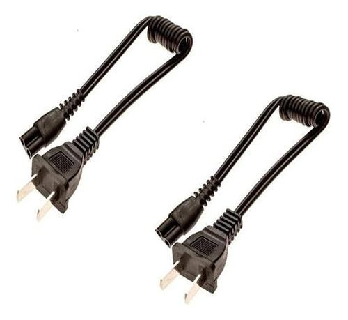 Dos Cables De Cargador De Pistola Paralizante Oem Universal