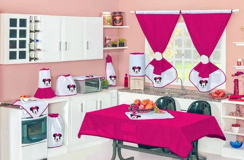 Jogo De Cozinha Minnie Com 11 Peças