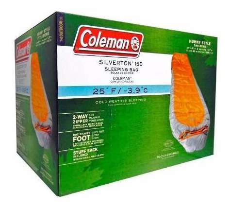 Bolsa De Dormir 82 Cm Y 208 Cm Silverton Adult Mummy Coleman