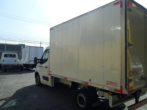 Imagem 5 de 12 de Renault Master 2019 Com Baú De Alumínio