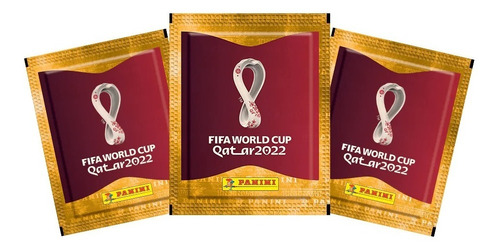 Imagen 1 de 1 de Caja De Sobres X104 Fifa Copa Mundial Qatar 2022 Panini