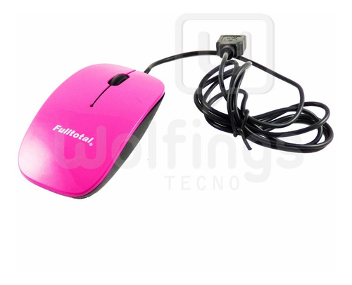 Imagen 3 de 6 de Mouse Optico Fulltotal Varios Colores Mo-2015 Comodo Para Pc
