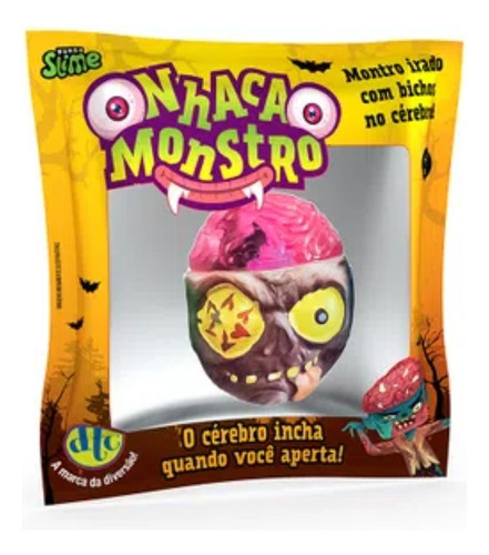 Brinquedo Nhaca Monstro Slime Horripilante Surpresa Dtc 5231 Cor Colorido