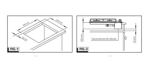 Imagen 3 de 5 de Anafe Orbis 735aco A Gas 5 Hornallas Inox 75cm Digiya
