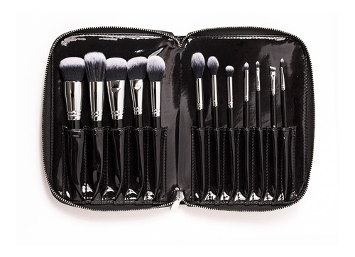 Set 12 Brochas Y Pinceles + Brochero # Crueltyfree Regina