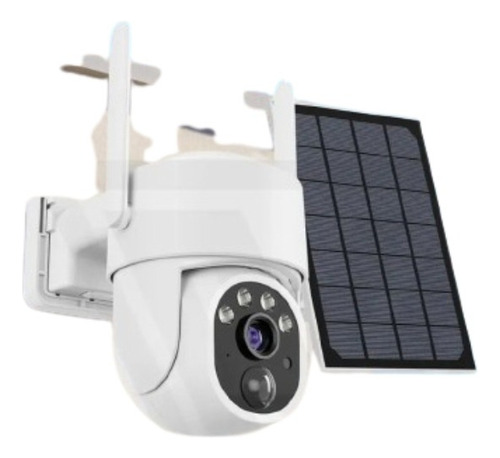 Camara Robotica 5mp Solar Vision Noctura Detencion 360°audio